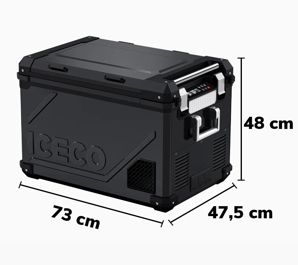 ICECO APL 55 Kompressor-Kühlbox | Dual-Zone