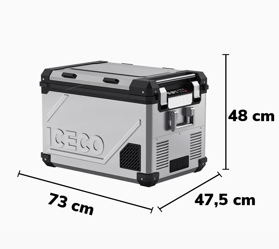 ICECO APL 55 Kompressor-Kühlbox | Dual-Zone