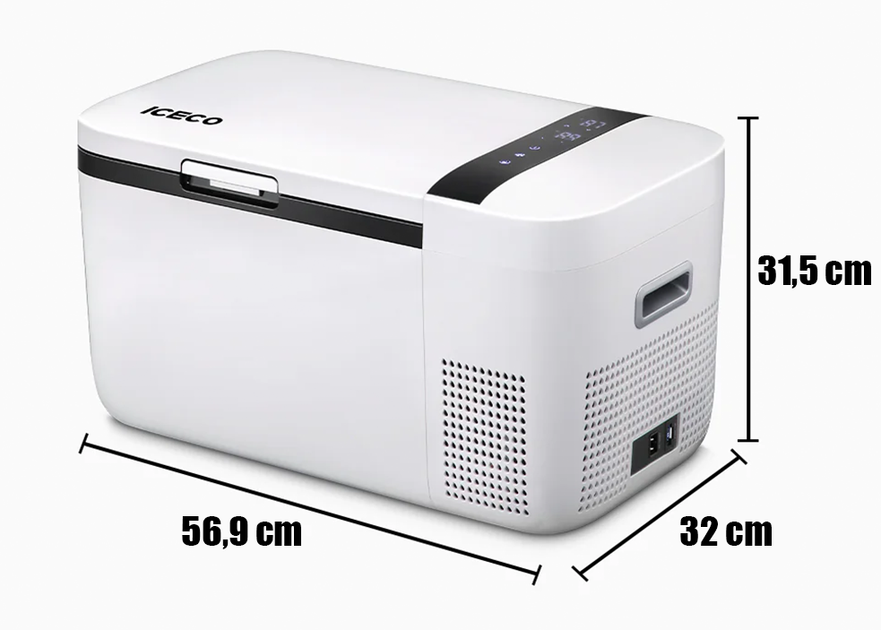 ICECO GO20 - Kompressor-Kühlbox | Dual-Zone