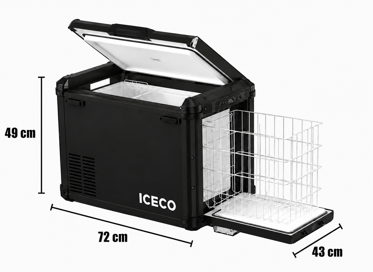ICECO VL 45 PLUS Kompressor-Kühlbox | Single-Zone