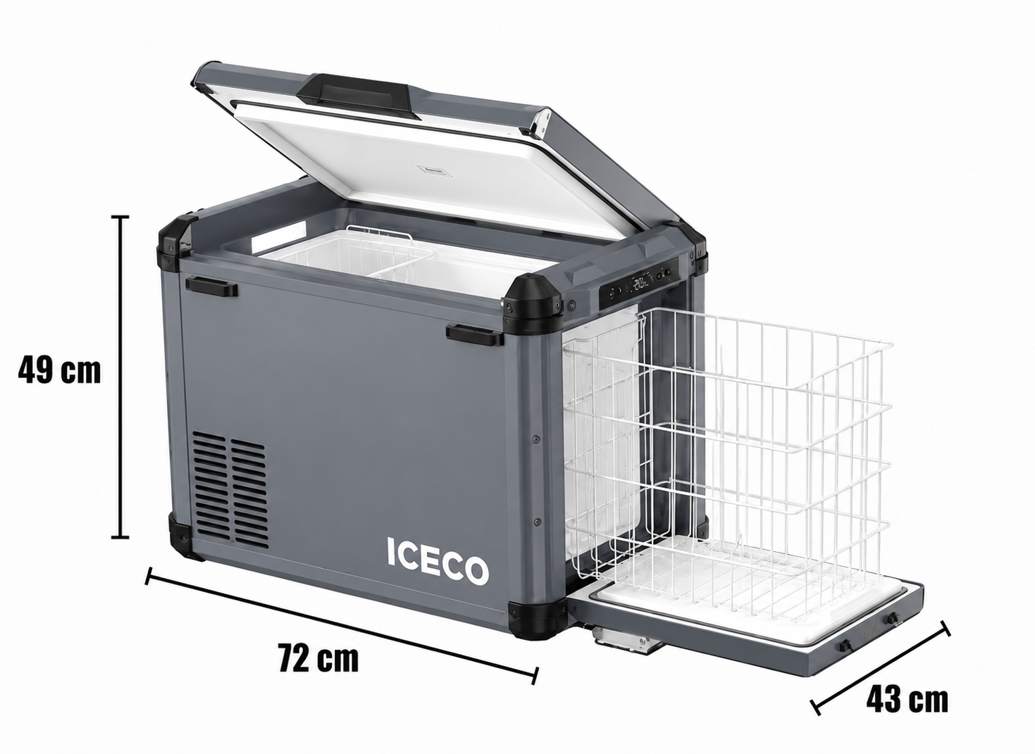 ICECO VL 45 PLUS Kompressor-Kühlbox | Single-Zone