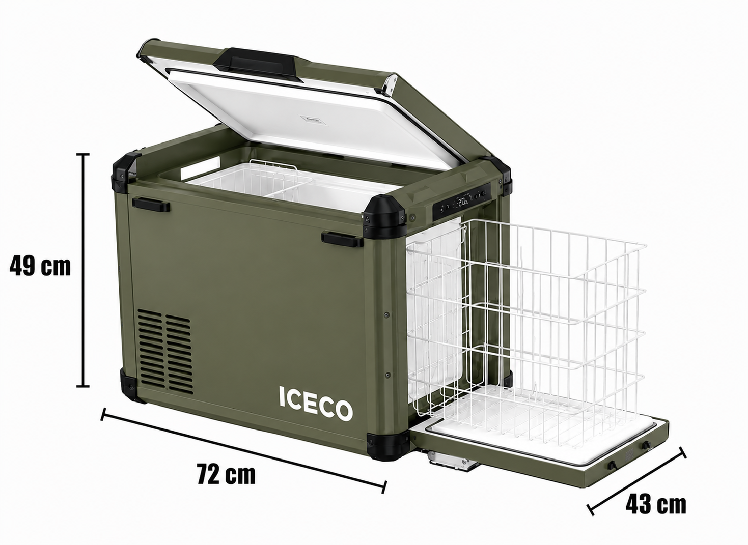 ICECO VL 45 PLUS Kompressor-Kühlbox | Single-Zone