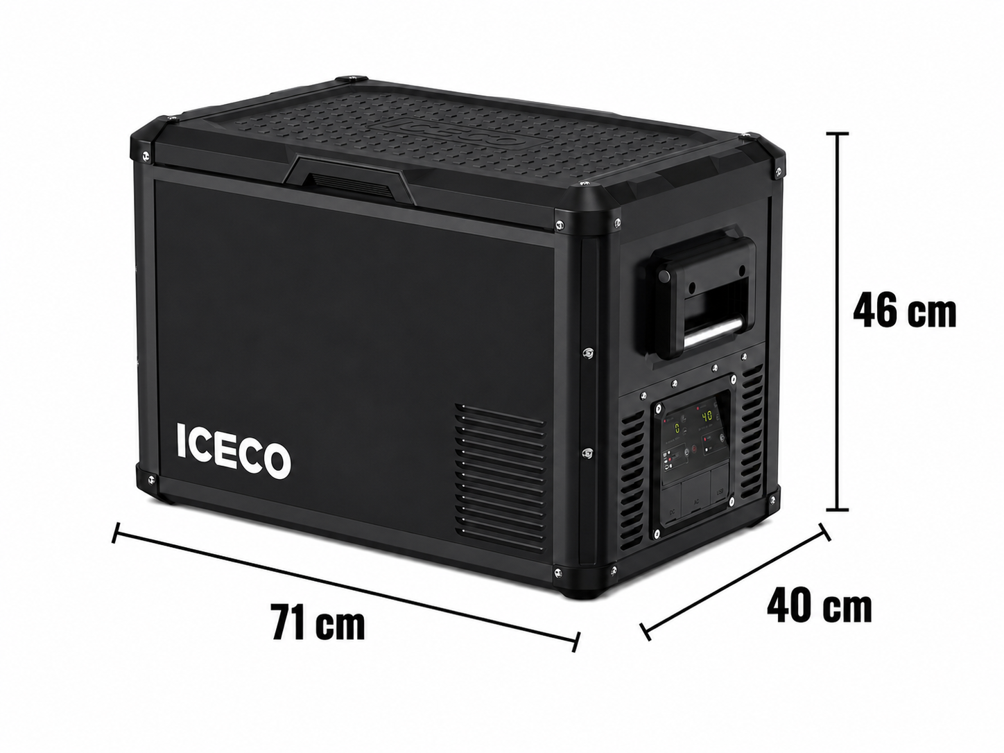 ICECO VL 45 PROD Kompressor-Kühlbox | Dual-Zone