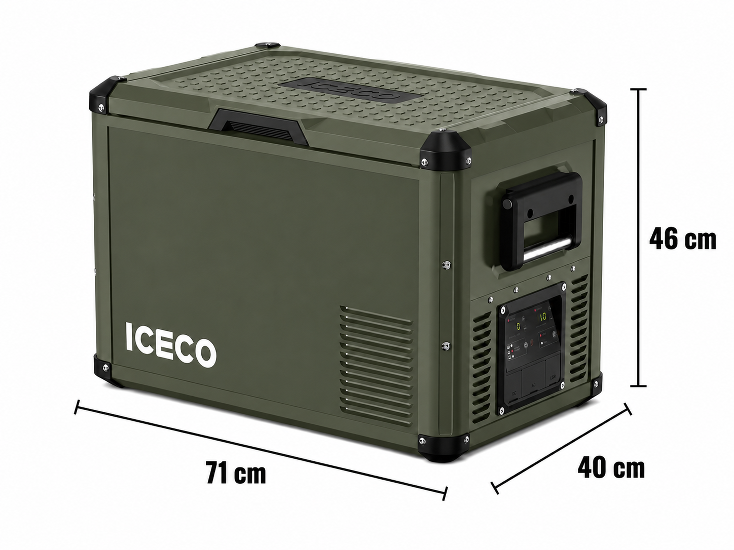 ICECO VL 45 PROD Kompressor-Kühlbox | Dual-Zone