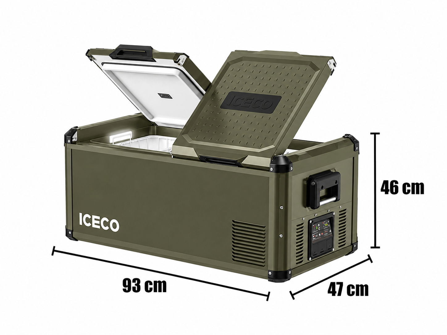 ICECO VL 75 PROD Kompressor-Kühlbox | Dual-Zone