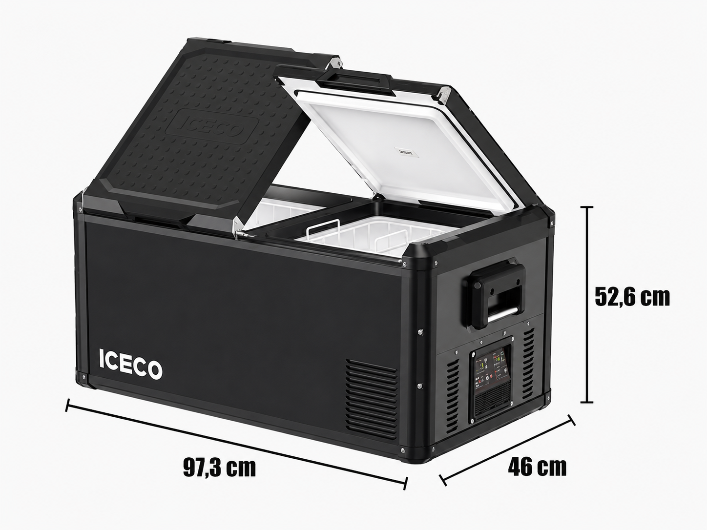 ICECO VL90PROD - Kompressor-Kühlbox | Dual-Zone