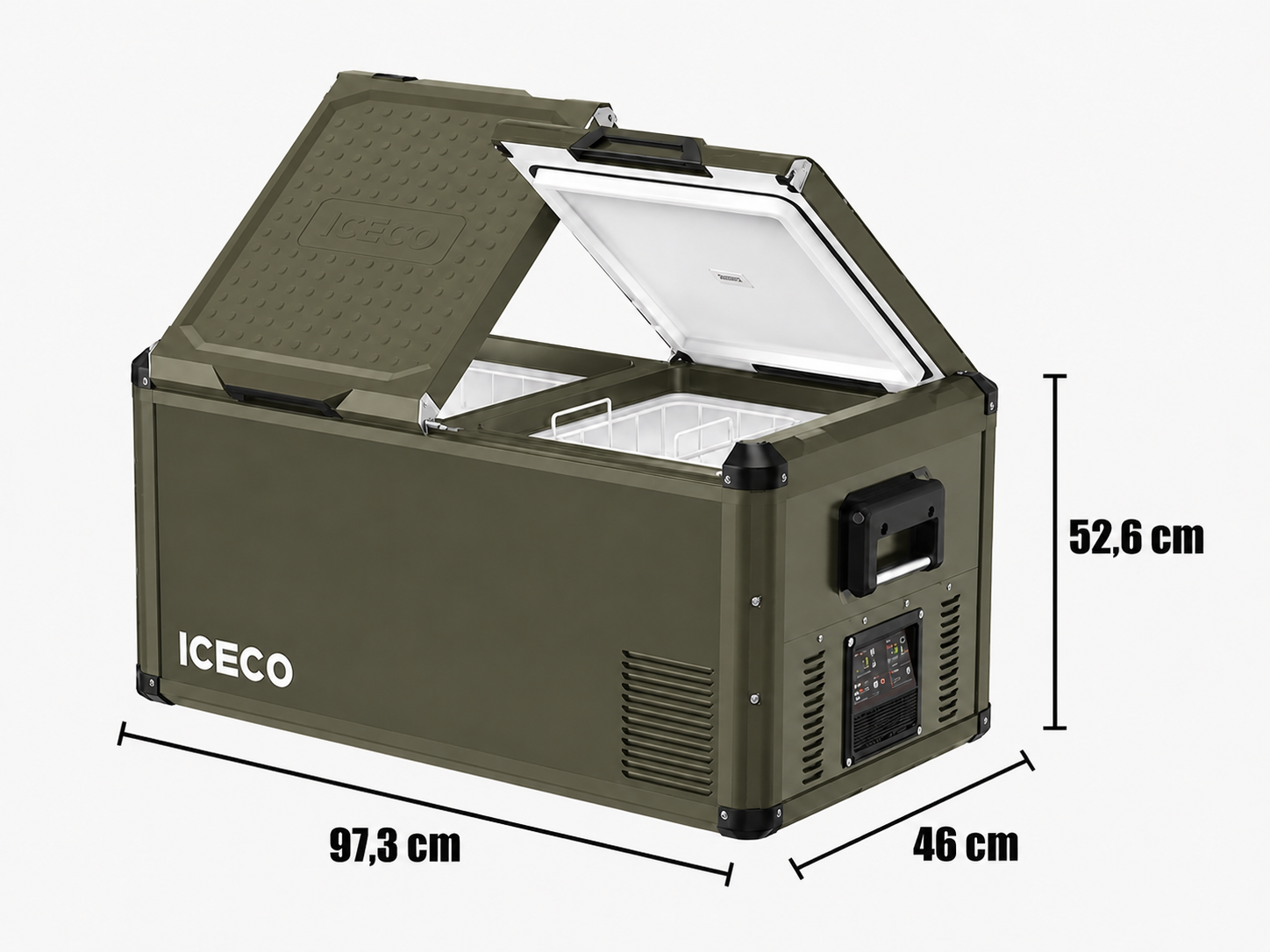 ICECO VL90PROD - Kompressor-Kühlbox | Dual-Zone