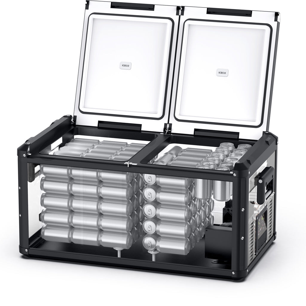 ICECO VL90PROD - Kompressor-Kühlbox | Dual-Zone